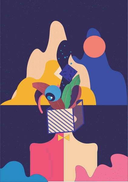 Poster Unleash your Creativity, 2018,