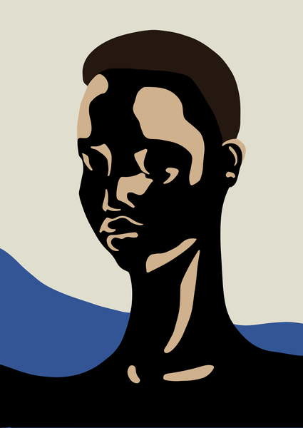 Poster Untitled Portrait, 2017,