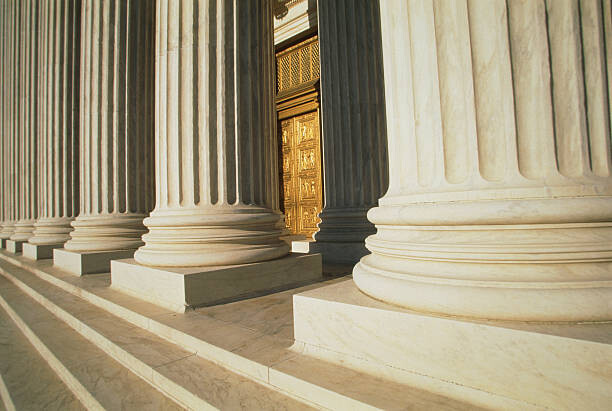 Poster US Supreme Court Building, Washington DC, USA