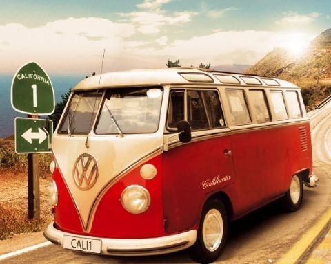 Poster VW California camper  Wall Art, Gifts & Merchandise