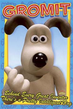 Poster WALLACE & GROMIT - Gromit