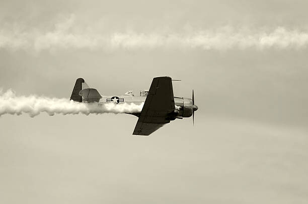 Poster Wartime airplane