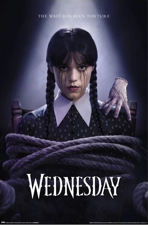 Poster Wednesday T2 - Wednesday & Thing Stare