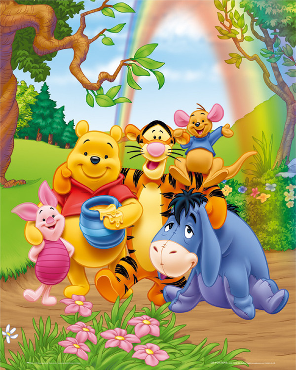 Poster WINNIE THE POOH - group