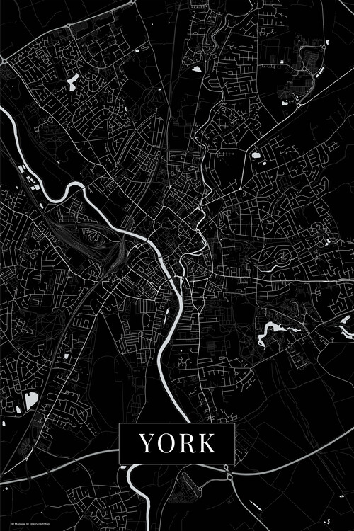 Poster York black