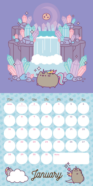 Pusheen Wall Calendars 2022 Large Selection