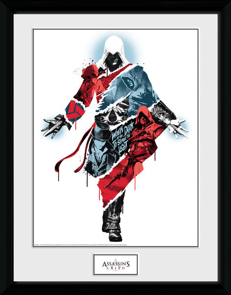 Assassins Creed - Compilation 2 Poster Emoldurado
