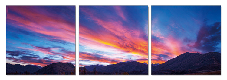 Quadro Burning sky