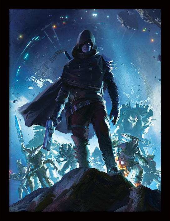 Destiny - Schoi Poster Emoldurado