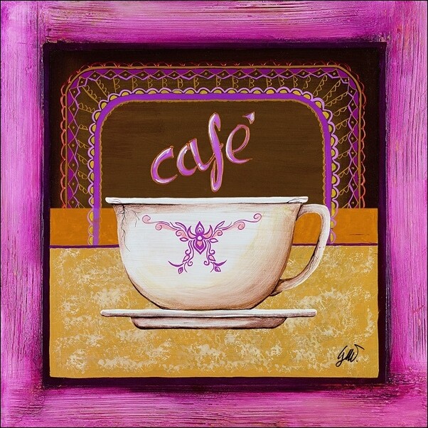 Reprodução do quadro Gianola M.T. - Café