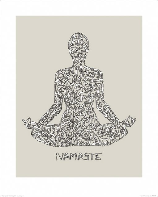Reprodução do quadro Louise Tate - Namaste