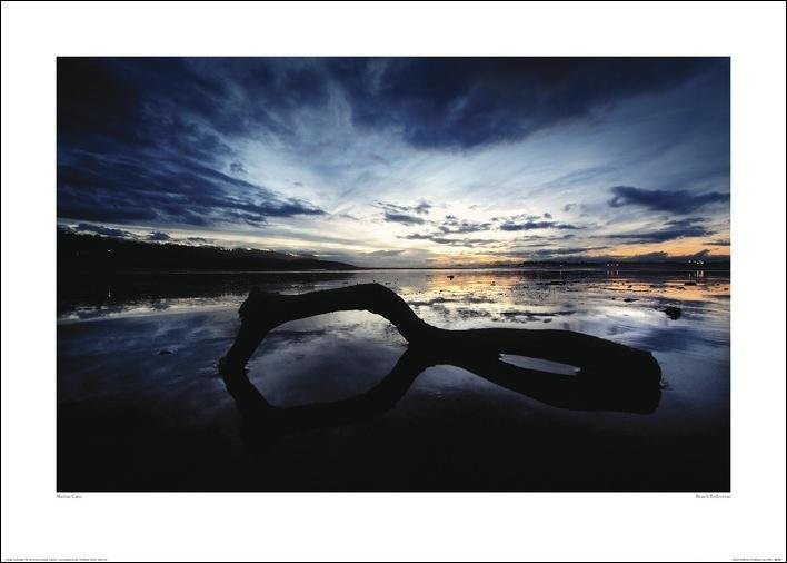 Reprodução do quadro Marina Cano - Beach Reflection