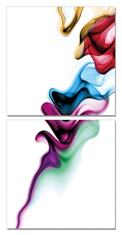 Quadro Modern Design - Colorful Smoke