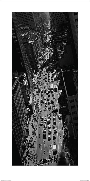 Reprodução do quadro Pete Seaward - New York street