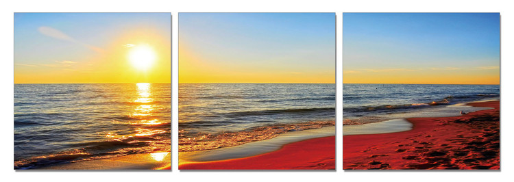 Quadro Sunset on the beach