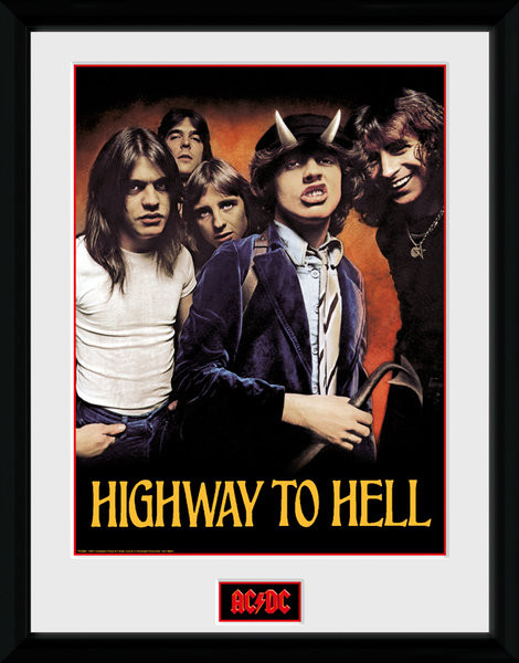 Poster Emoldurado AC/DC - Highway to Hell