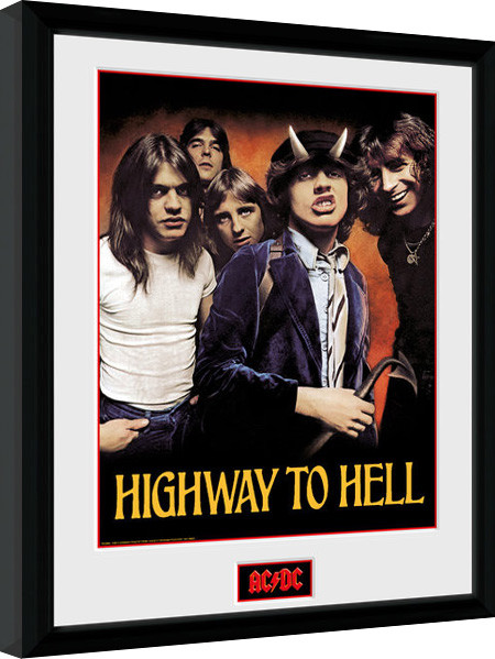 Poster Emoldurado AC/DC - Highway to Hell