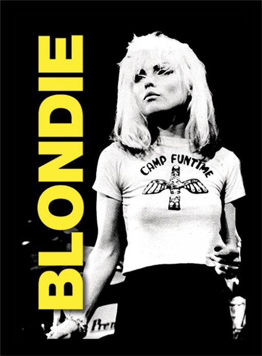 Poster Emoldurado Blondie - live