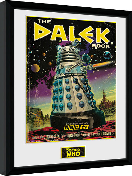 Poster Emoldurado Doctor Who - The Dalek Book