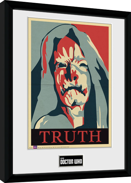 Poster Emoldurado Doctor Who - Truth