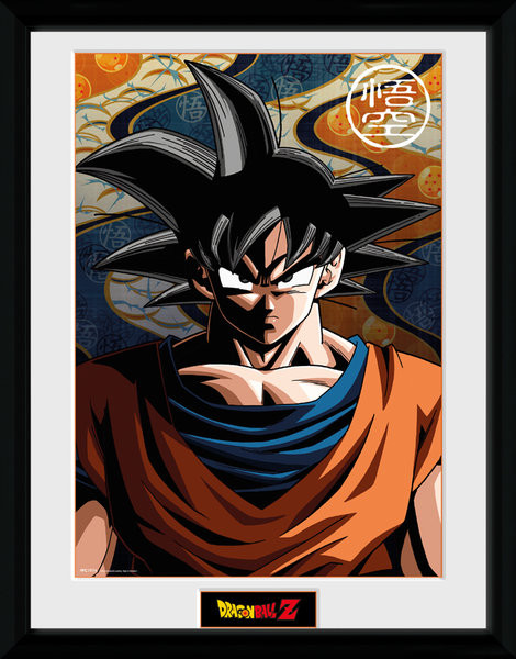 Poster Emoldurado Dragon Ball Z - Goku
