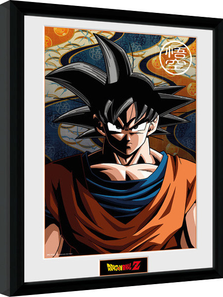 Poster Emoldurado Dragon Ball Z - Goku