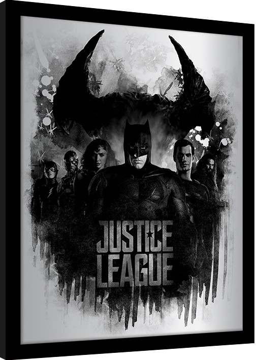 Poster Emoldurado Justice League Movie - Dark Horizon