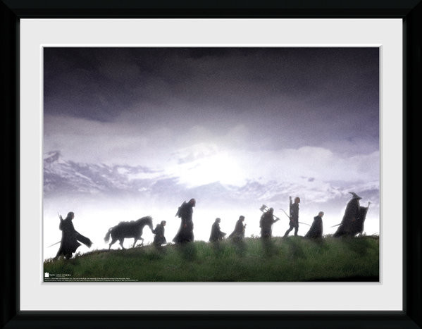 Poster Emoldurado Lord Of The Rings - Fellowship