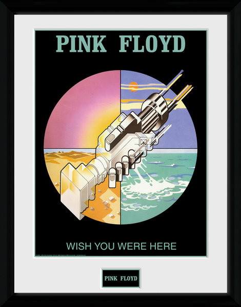 Poster Emoldurado Pink Floyd - Wish You Were Here 2