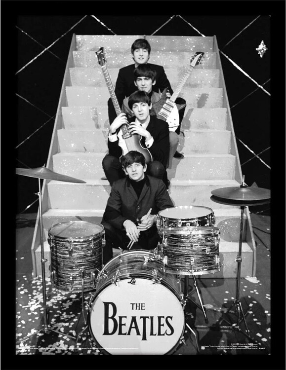 Poster Emoldurado The Beatles - Photoshoot
