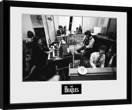 Poster Emoldurado The Beatles - Studio
