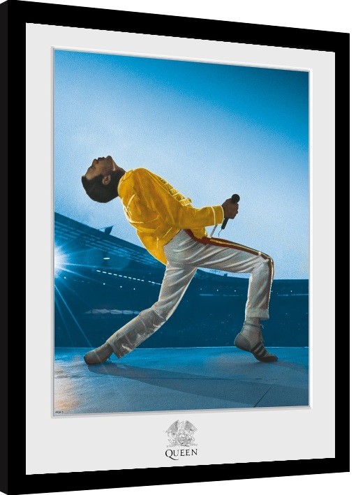 Uokvireni poster Queen - Wembley