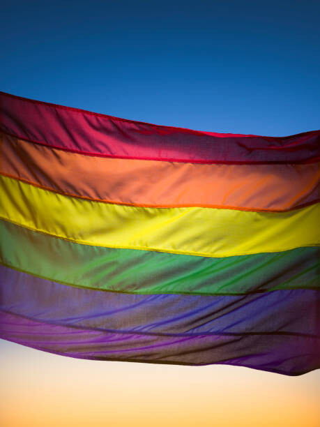 Наклейка Rainbow flag