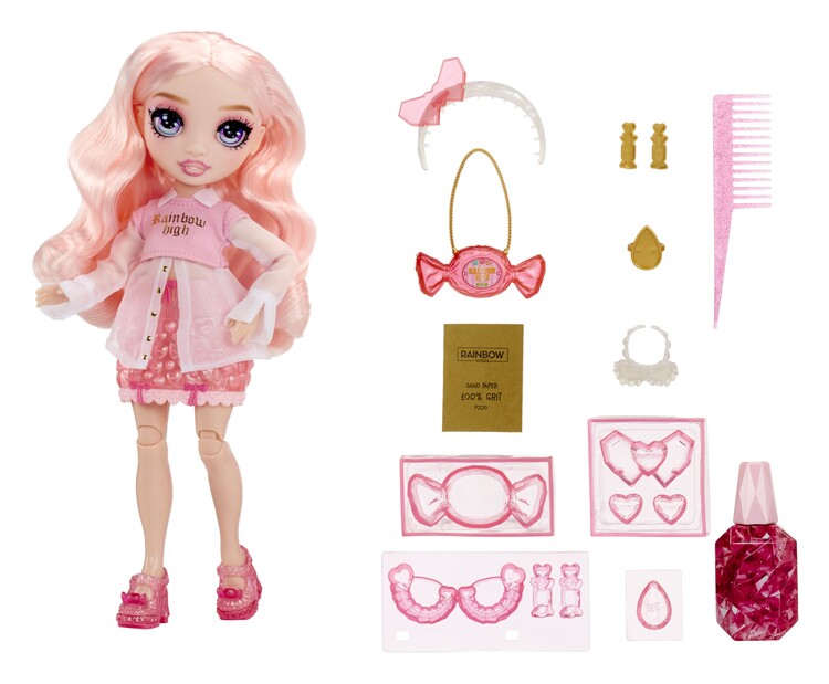 Rainbow High - Creative Crystals Fashion Doll - Bella