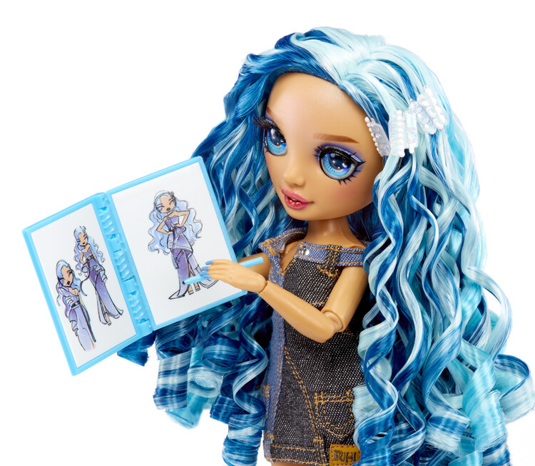 Toy Rainbow High Fantastic Fashion Doll- Skyler (blue)