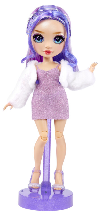 Rainbow High Winter Violet Willow – Fashion Doll for Kids Ages 6