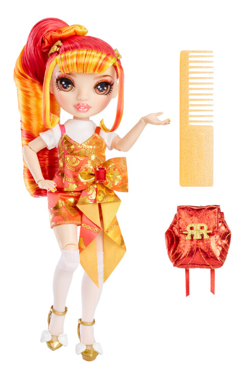 The Orange Dolls of Rainbow High, The orange-toned dolls of…