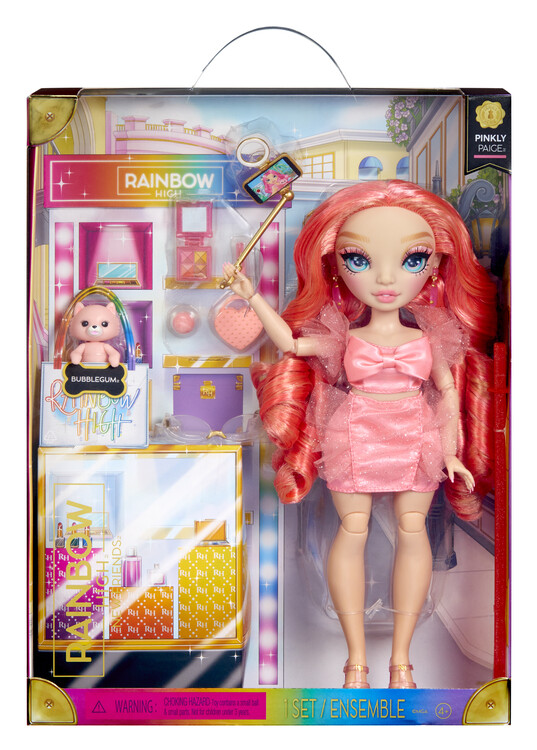 Toy Rainbow High New Friends Fashion Doll- Pinkly Paige (Pink), Posters,  Gifts, Merchandise