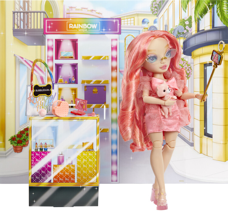 Toy Rainbow High New Friends Fashion Doll- Pinkly Paige (Pink), Posters,  Gifts, Merchandise