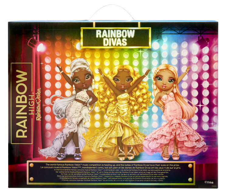 Rainbow High Rainbow Vision Divas Doll Ayesha Sterling Fashion