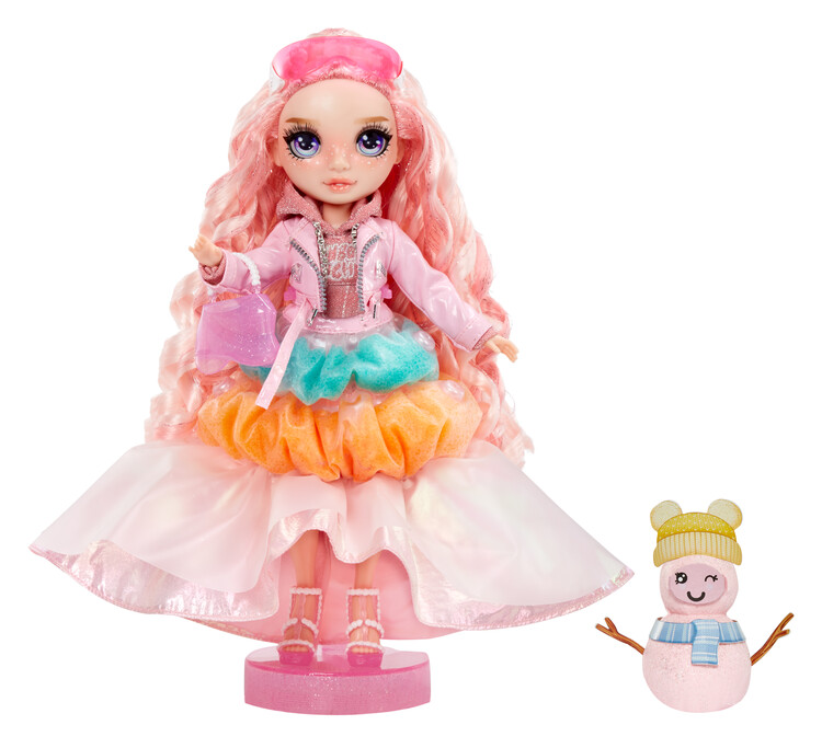 Rainbow High - Winter Wonderland Doll - Bella (Pink)