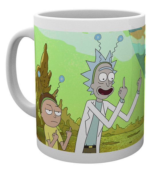 Mug Rick And Morty - Peace