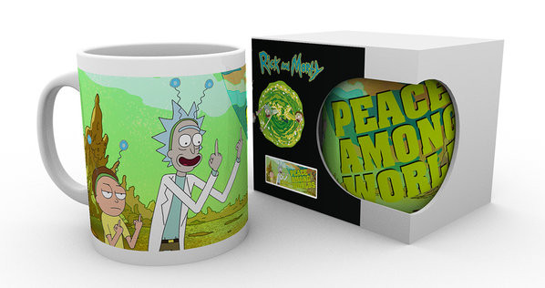 Mug Rick And Morty - Peace