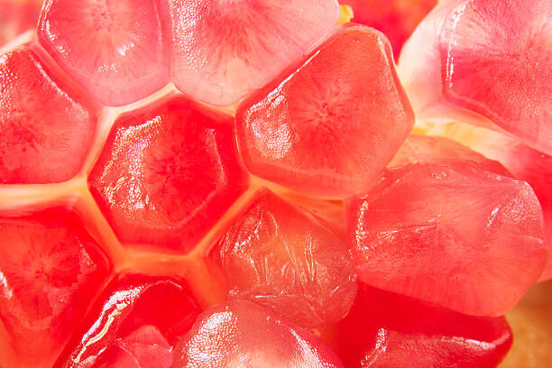 Sticker Ripe pomegranate seeds