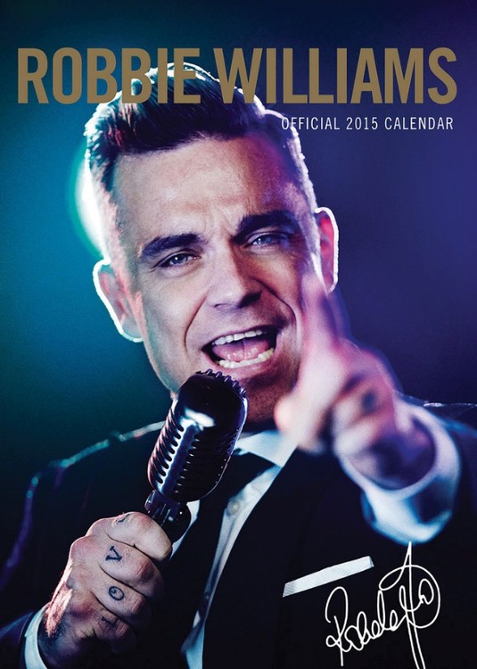 Calendar 2021 Robbie Williams