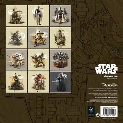 Calendar 2021 Rogue One: A Star Wars Story