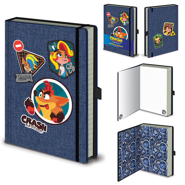 Bilježnica Crash Bandicoot 4 - Double Denim