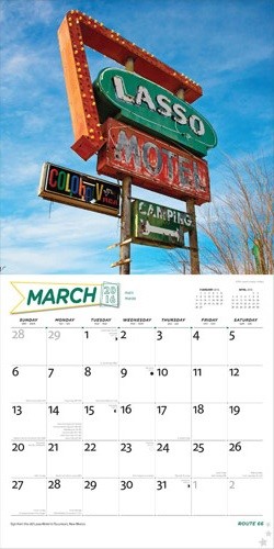 Calendar 2021 Route 66