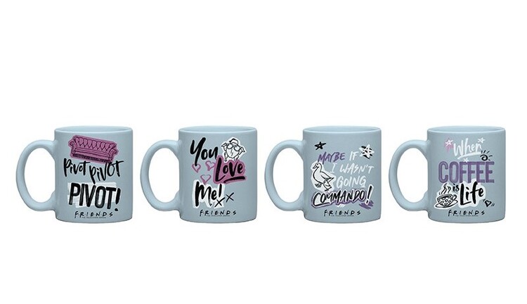 Šalice Espresso Friends - Doodle