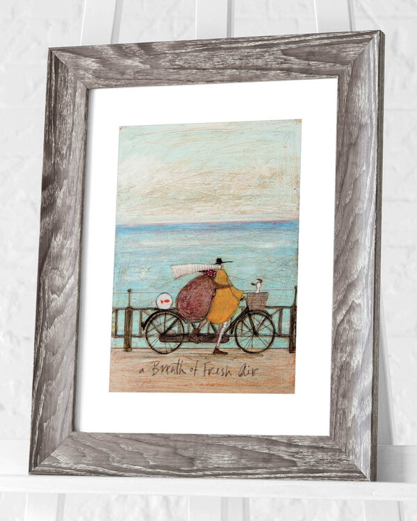 Framed poster Sam Toft - A Breath of Fresh Air
